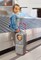 Badger Basket Travel and Tour Trolley Carrier with Bed for 18-inch Dolls - Gray/Stars